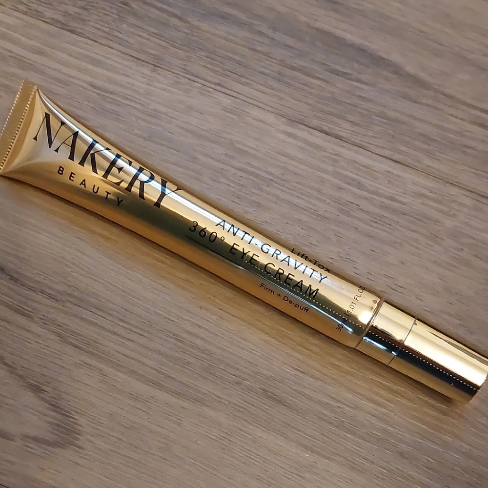 Nakery Clean Beauty Anti-Gravity 360* Eye Cream Wrinkle Smooth Depuff